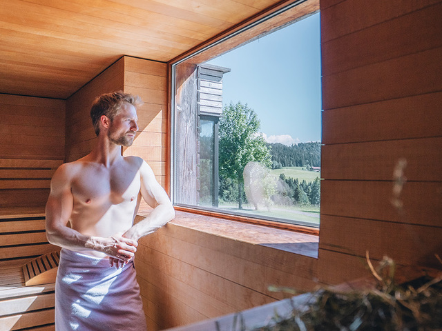 Sauna Wellnessurlaub Spa Bregenzerwald Allgäu Bregenz - Wellnesshotel Linde